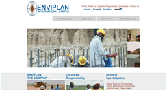 Desktop Screenshot of enviplaninternational.com